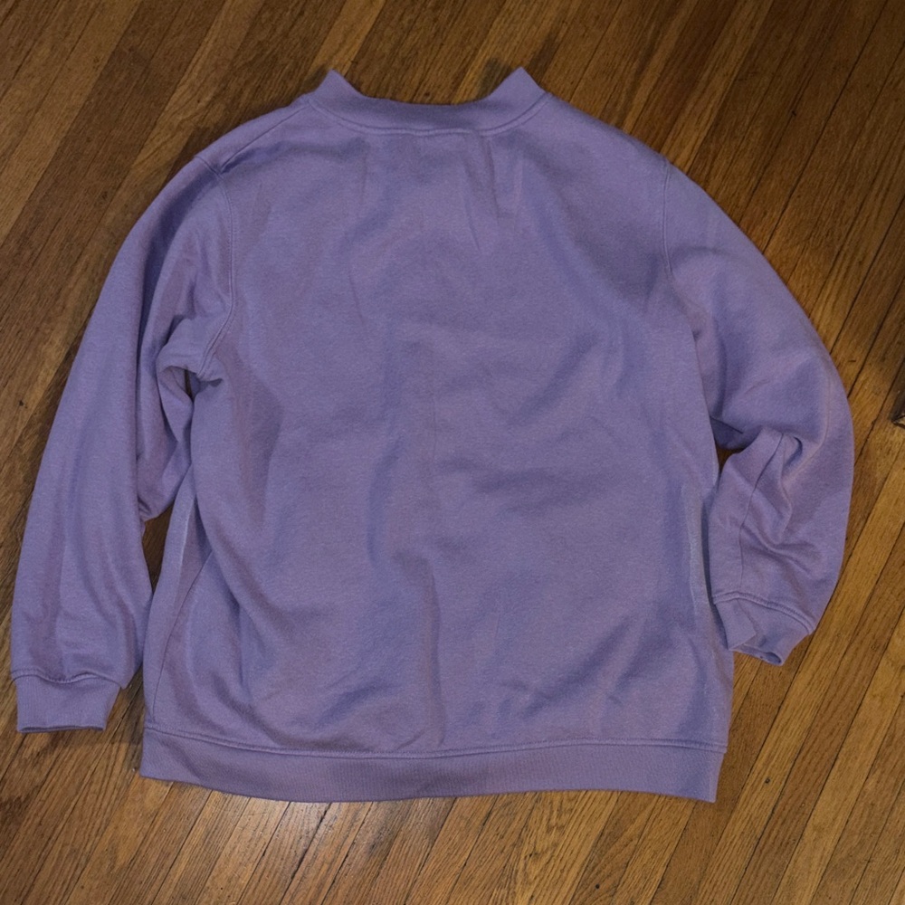 Blair Lavender Fleece Sweatshirt Jacket - Picture 4 of 4